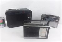 3 radios portatifs dont Sony & Supersonic -
