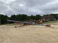 GSI 10" x 65' auger on transport