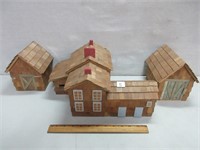 SWEET HAND CRAFTED FARM HOUSE AND SHEDS