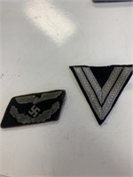 German Collar  and sleeve WW2 Nazi Germany
