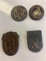 4 Pre-WW2 German Pins