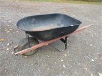 JOB MATE WHEEL BARROW - NOTE FLAT TIRE