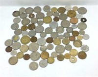Lot of Foreign Coins 1 Pound