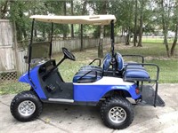 2002 Cowboys EZ-Go Golf Cart