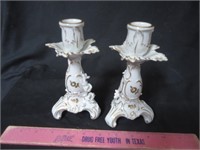 Dresden Set of 2 Candleholders