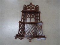 Ornate Wood Shelf