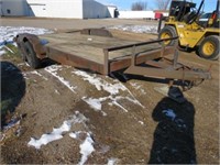 18ft. Tandem axle, car trailer, Has Title