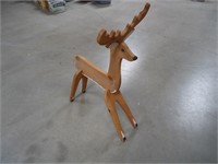 Put together wood deer