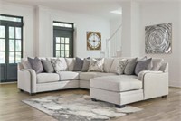 Ashley 321 Dellara Chalk Designer 4 pc Sectional