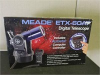 Meade EXT-60AT Digital Telescope (needs remote)