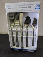 Pierremont Collection 20 Piece Flatwear Set