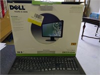 Dell HD 18.5" Monitor & Microsoft Keyboard