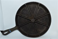 Corn Bread Divided Cast Iron Skillet Made in USA