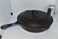 Griswold Cast Iron Frying Pan w/Drip Lid