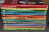 1967 11 Volumes Children's Presidents Books