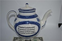 John Wesley Teapot Made in England