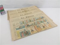 19 journaux anciens La Patrie 1927-1929 -