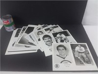 25 photos vintages de joueurs de hockey