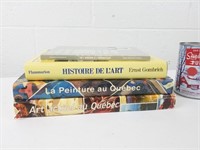 3 volumes sur l'art dont La Peinture au Québec