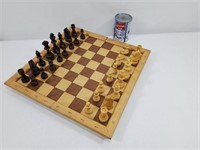 Jeu d'échecs en bois