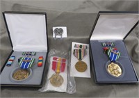 MISC USA DISPLAY MEDAL SETS*UNKNOWN BRANCH