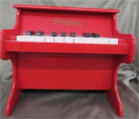 MINI RED TABLE PIANO SCHULLING