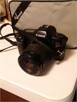 Canon RebleEOS  camera and case