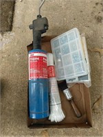 Butane torch miscellaneous box is new bolts and