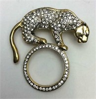 Jaguar Brooch