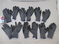 6 paires de gants de travail Mastercraft taille L