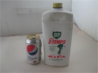 Rare contenant de plastique BP OIL années 60