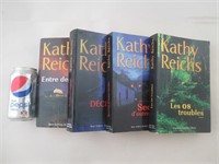 4 'Kathy Reichs', en français, comme neufs