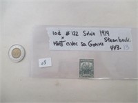 Série 1919  Steenbeck  10¢ TN # 122 Mint avec gum