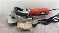 TOOL SHOP BISCUIT JOINER W/ SEVERAL BISCUITS NEW