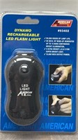 12-NEW IN RECHARGEABLE LED FLASHLIGHT 2X4