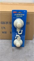 10 SETS 2 PC. SUCTION CUP SINGLE HOOK