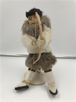 Fabulous hand made native doll, depicting a hunter