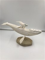 Harrison Miklahook Jr. outrageous ivory carving of