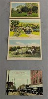 3 Oak Orchard Delaware Postcards, King Street