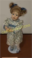 15 handcrafted doll with box 1991 Polly