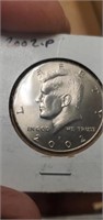 2002 Kennedy half dollar