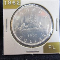 1962 SILVER DOLLAR CANADA