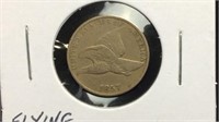 1857 Flying Eagle Cent Coin