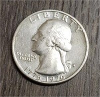 Silver Bicentennial Quarter: 40% Silver
