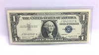 1957-A One Dollar Silver Certificate Bill