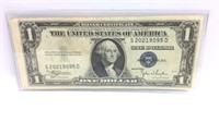 1935-C One Dollar Silver Certificate Bill