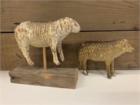 Early Folk Art Sheep-Standing