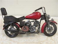 Model motorcycle, red/black