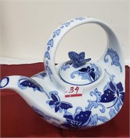Beautiful Pier1 Imports Butterfly Teapot