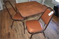 Card Table and  2 Chairs